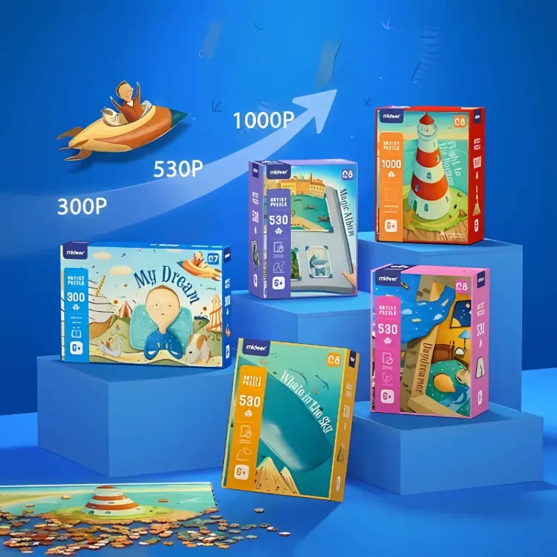 Mideer Artist Puzzle by Alison Jay – Magic Album – 530 Pieces 2
