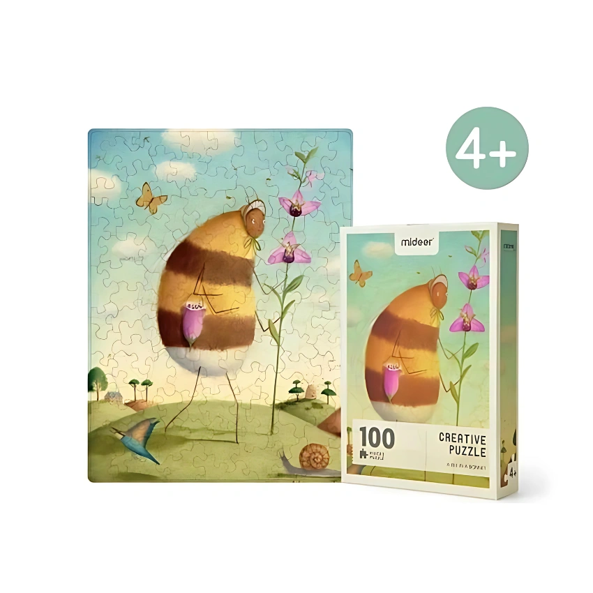 Mideer Creative Puzzle - A Bee in a Bonnet Main Image