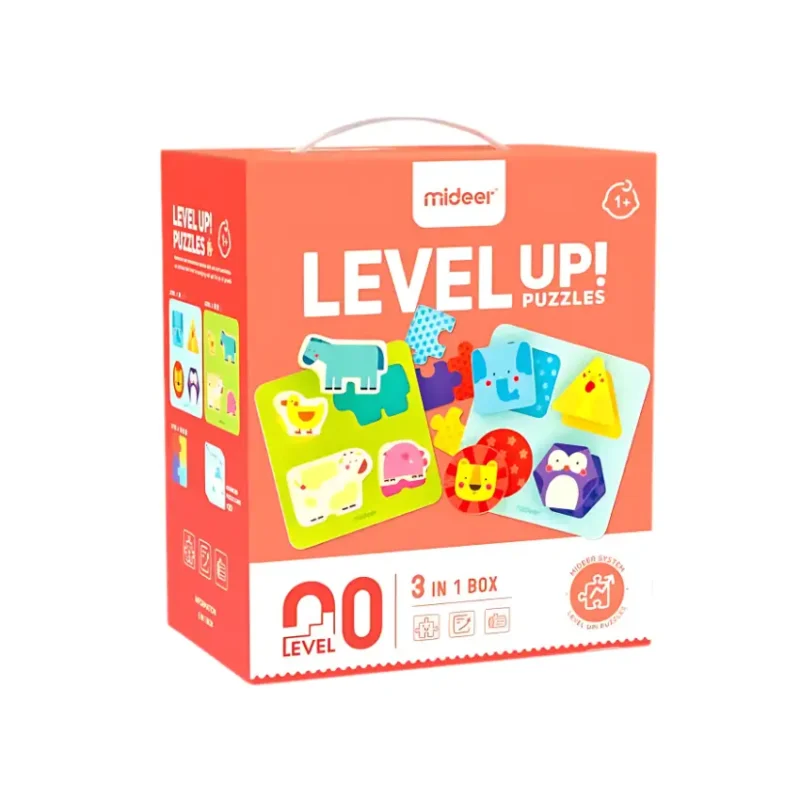 Mideer Level Up Puzzle Animal Friends