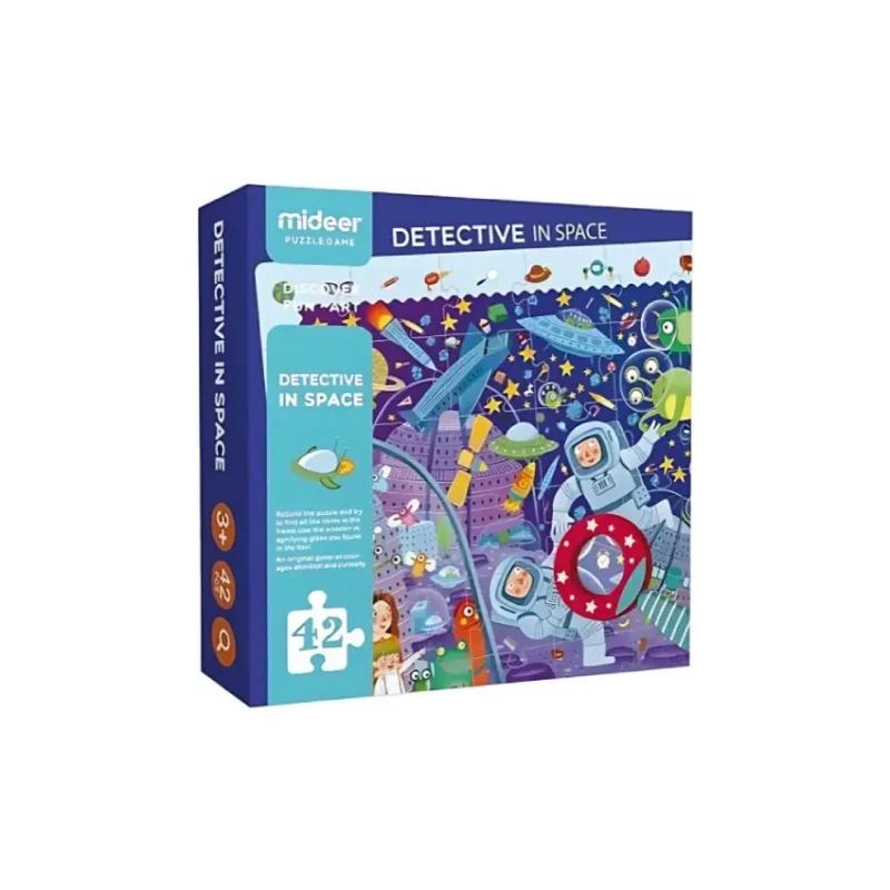 Mideer Puzzle - Detective in Space - 42 Pieces