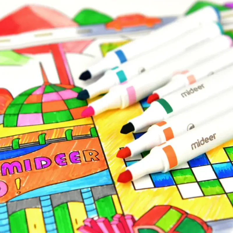 Mideer Washable Markers - 24 Colors (2)