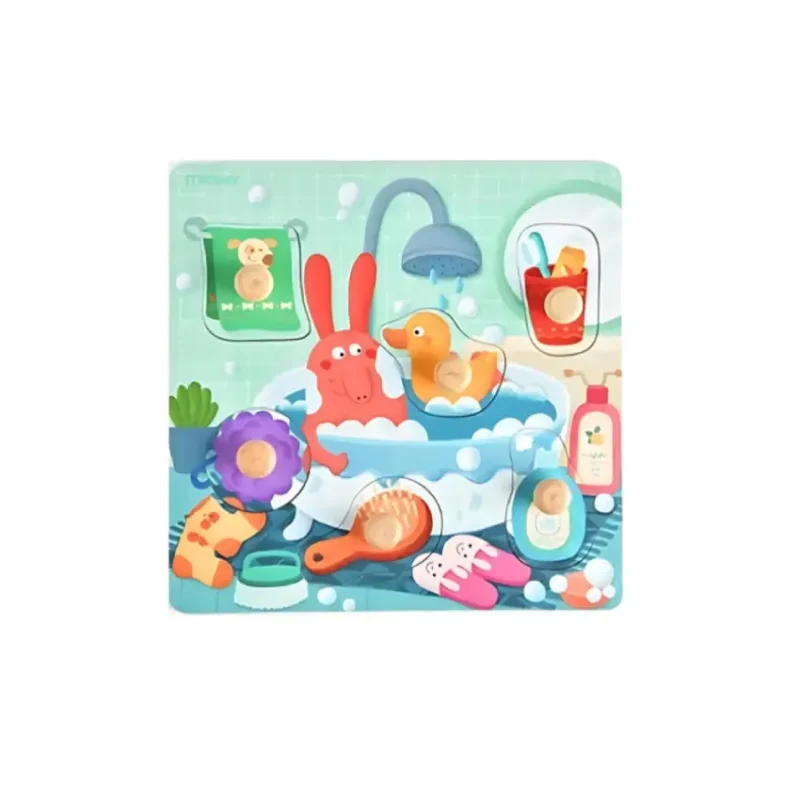Mideer Wooden Peg Puzzle