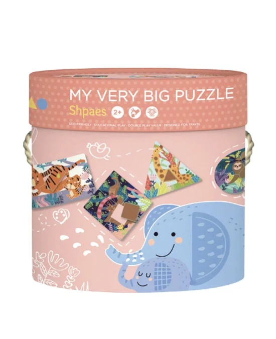 MierEdu My Very Big Puzzle - Shapes