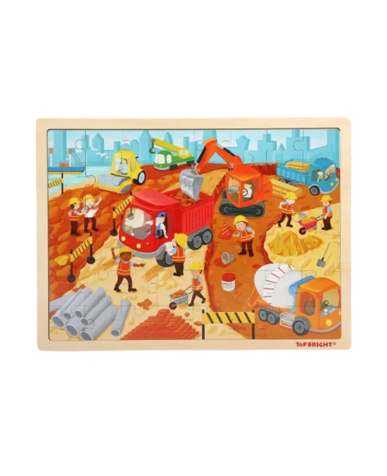 TopBright Building Site Puzzle Main Image
