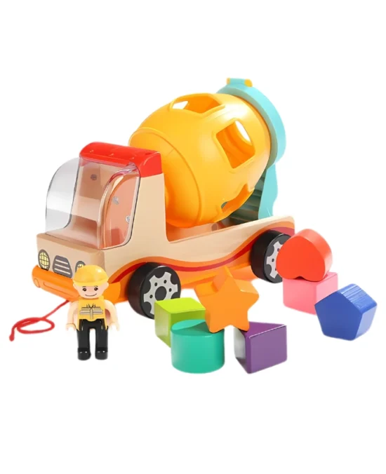 TopBright Mixer Truck with Shape Sorter
