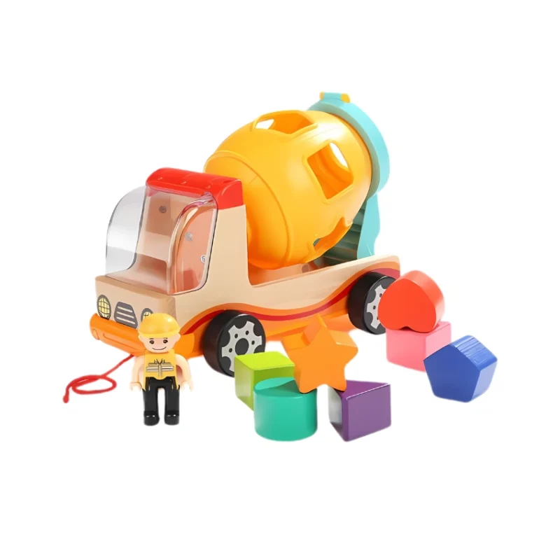 TopBright Mixer Truck with Shape Sorter