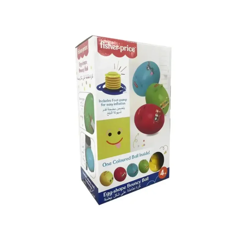 Fisher-Price Bouncy Egg with Foot Pump Main Image