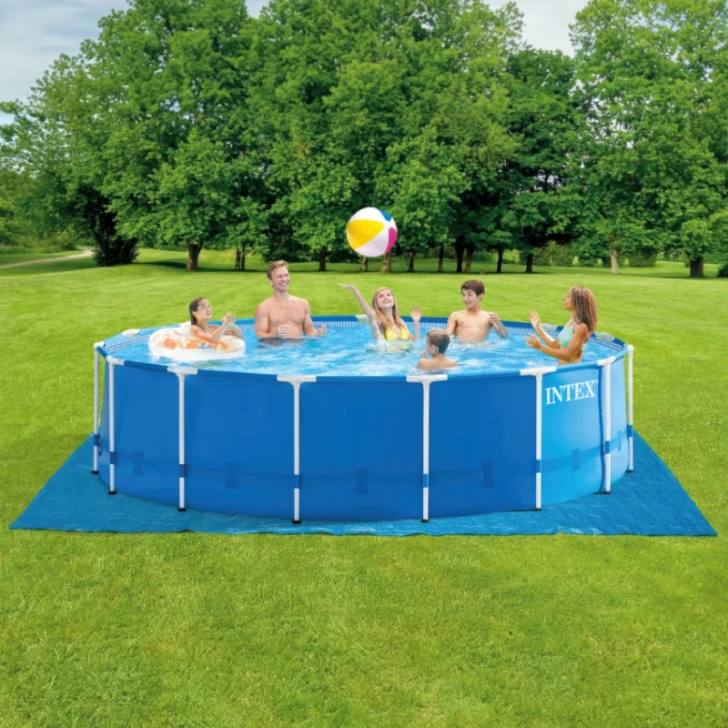 Intex Metal Frame Round Swimming Pool 3