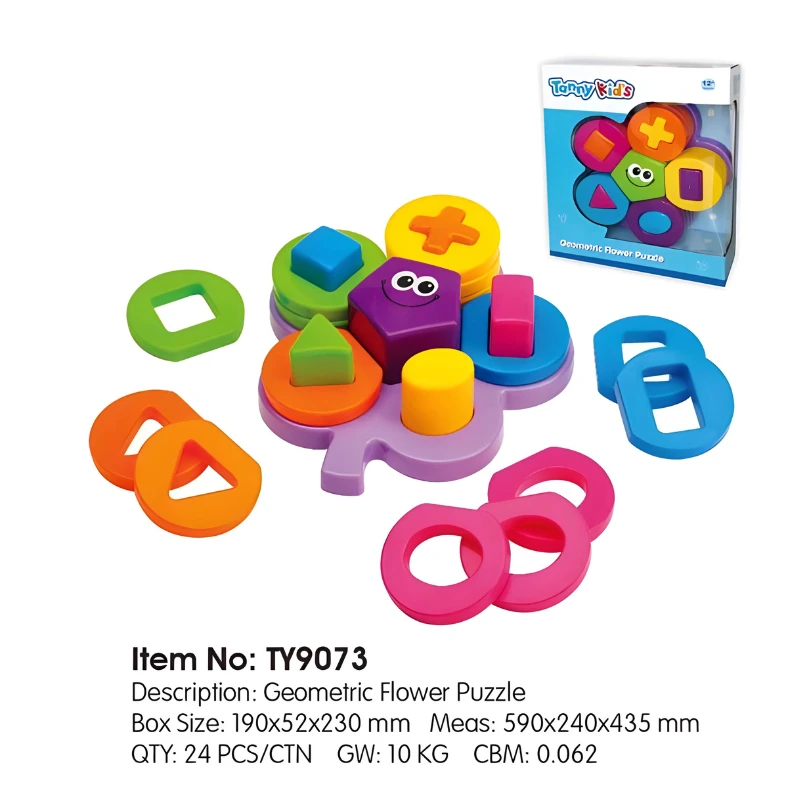 Tanny Toys Geometric Flower Puzzle 2