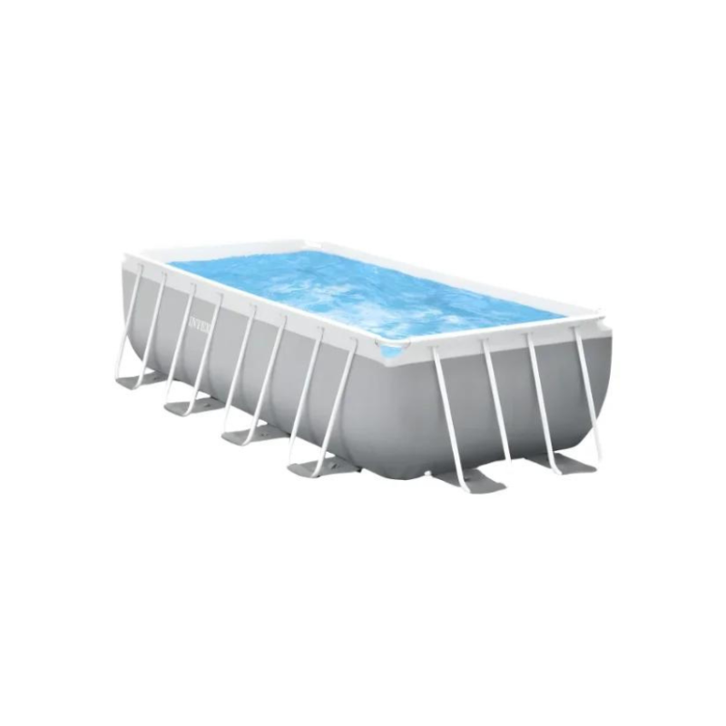 Intex Prism Frame Rectangular Swimming Pool - 488x244x107cm Main Pic