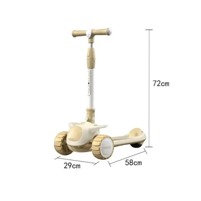 BravoExpress Kids Scooter Dimensions