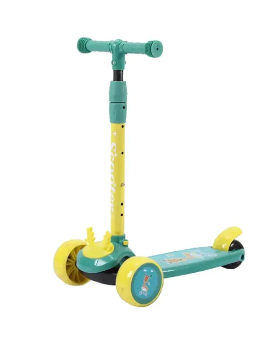 BravoExpress New Children's Kick Scooter Green