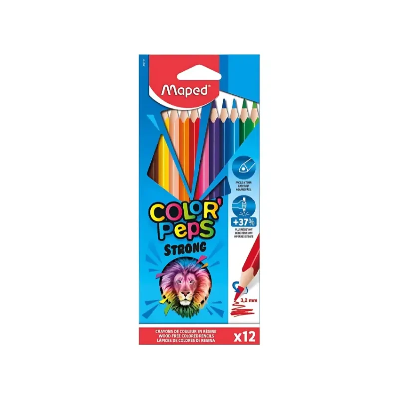 Maped Color’Peps Strong 12 Color Pencils Main Image
