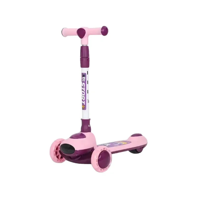 BravoExpress Stort Kids Glider Scooter Purple Main (1)