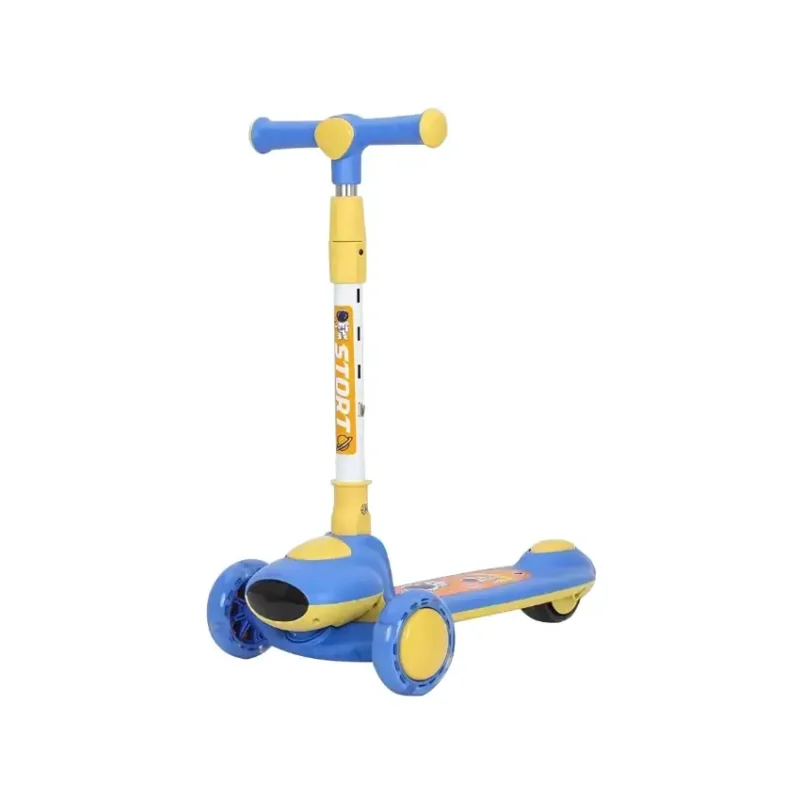 BravoExpress Stort Kids Glider Scooter Purple Main (2)