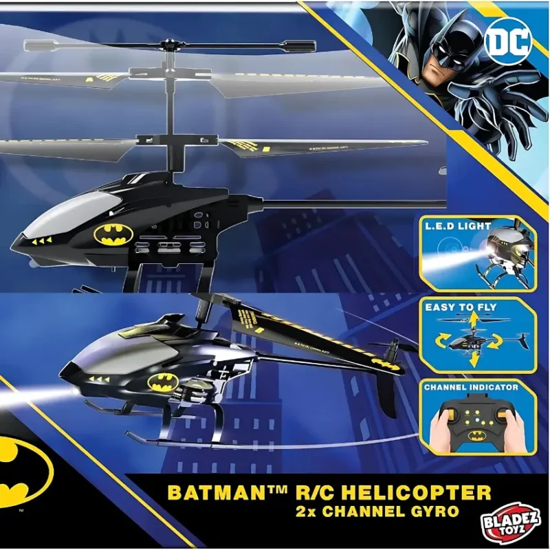 Bladez Batman RC Helicopter with Gyro Control
