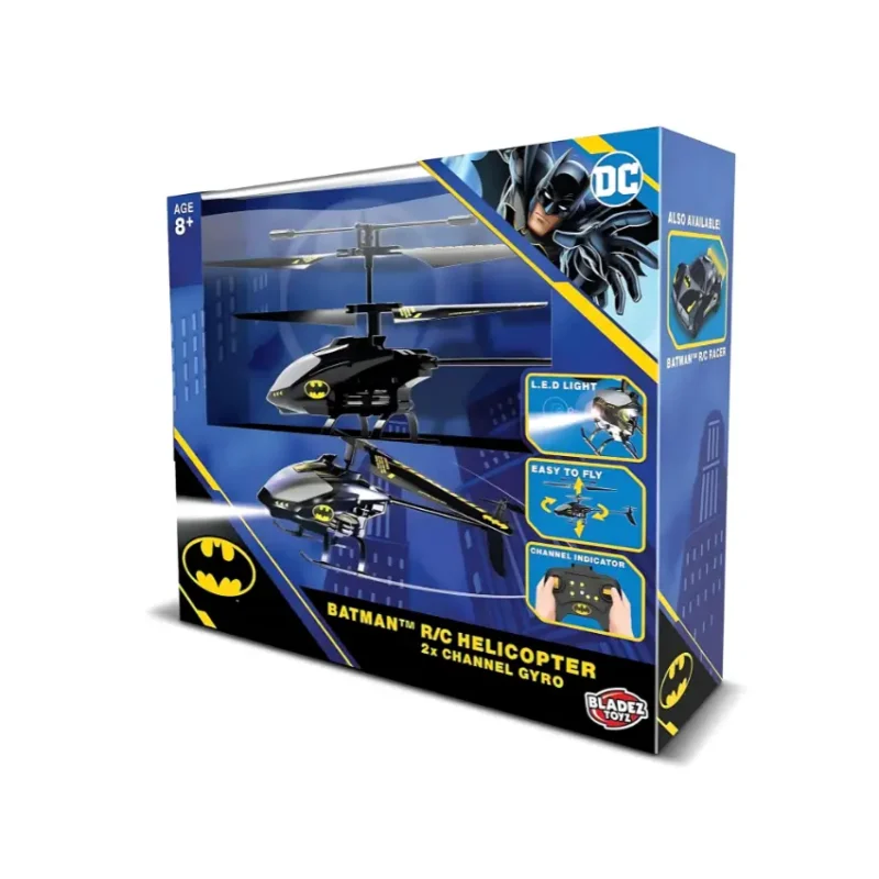 Bladez Batman RC Helicopter with Gyro Control Package Image