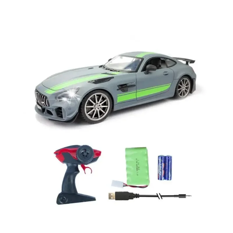 Mercedes-Benz AMG GTR Pro RTR 112 Scale Radio-Controlled Supercar Full Items