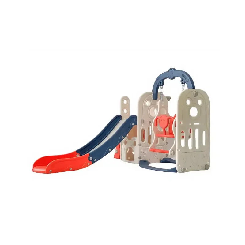 Multi-Play Adventure Castle with Slide, Ladder, and Basketball Hoop (3)