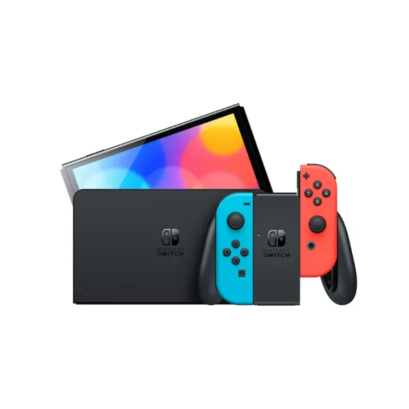Nintendo Switch - OLED Model Neon BlueNeon Red set Main (1)