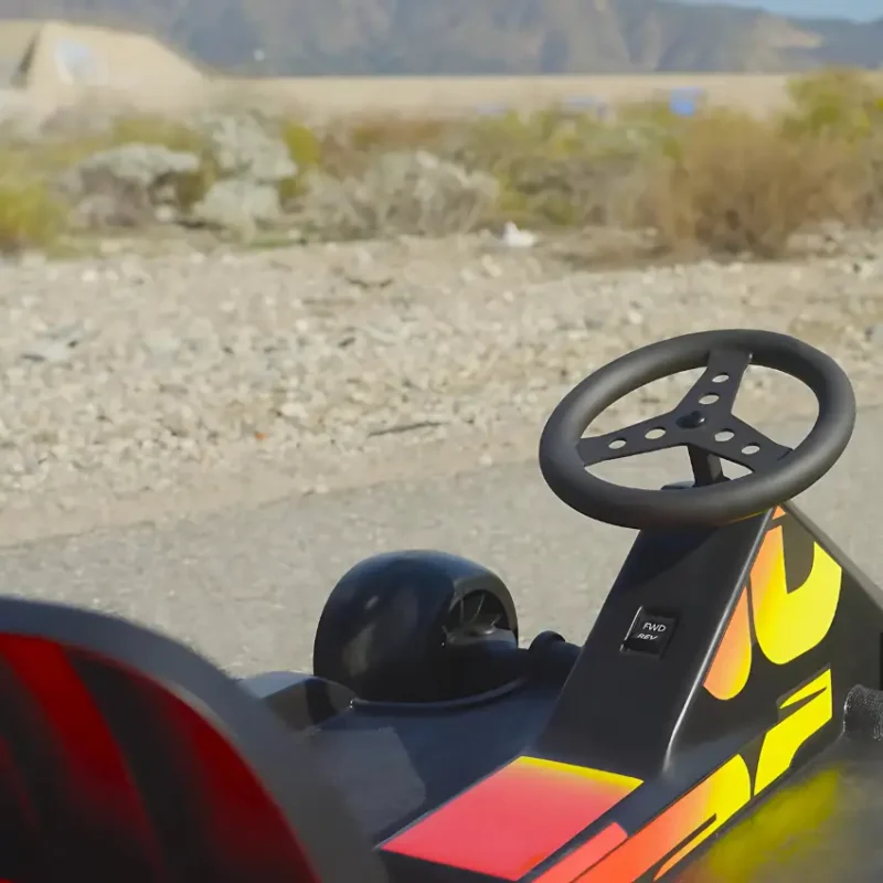 Razor Ground Force Elite Go-Kart BlackRed – High-Speed Electric Thrills for Teens (1)