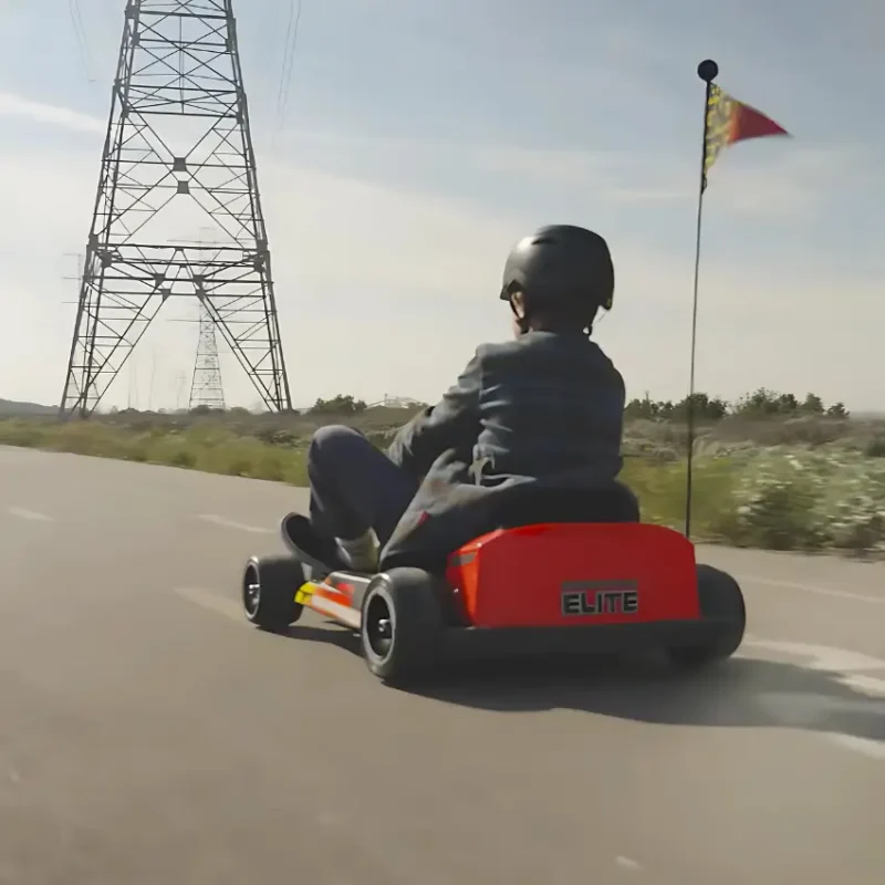 Razor Ground Force Elite Go-Kart BlackRed – High-Speed Electric Thrills for Teens (2)