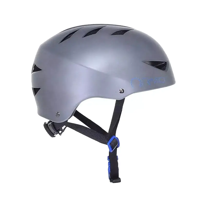 Razor V-12 Adult Multi-Sport Helmet, Satin Gray – One Size Fits All (1)