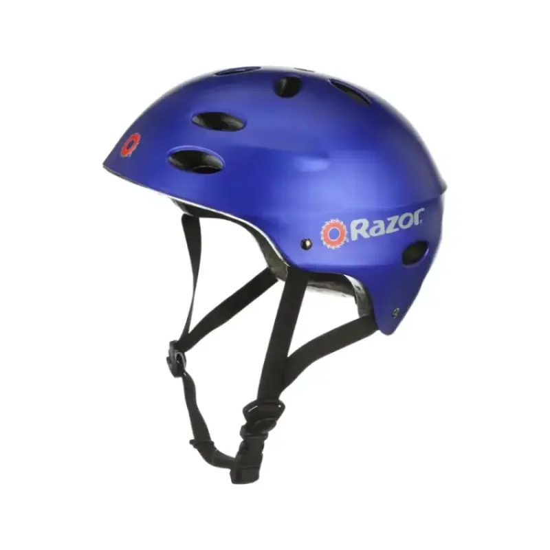 Razor V-17 Child Helmet Satin Blue – All-in-One Protection for Active Kids (2)