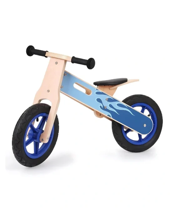Udeas-Wooden-Balance-Bike-Blue-Main