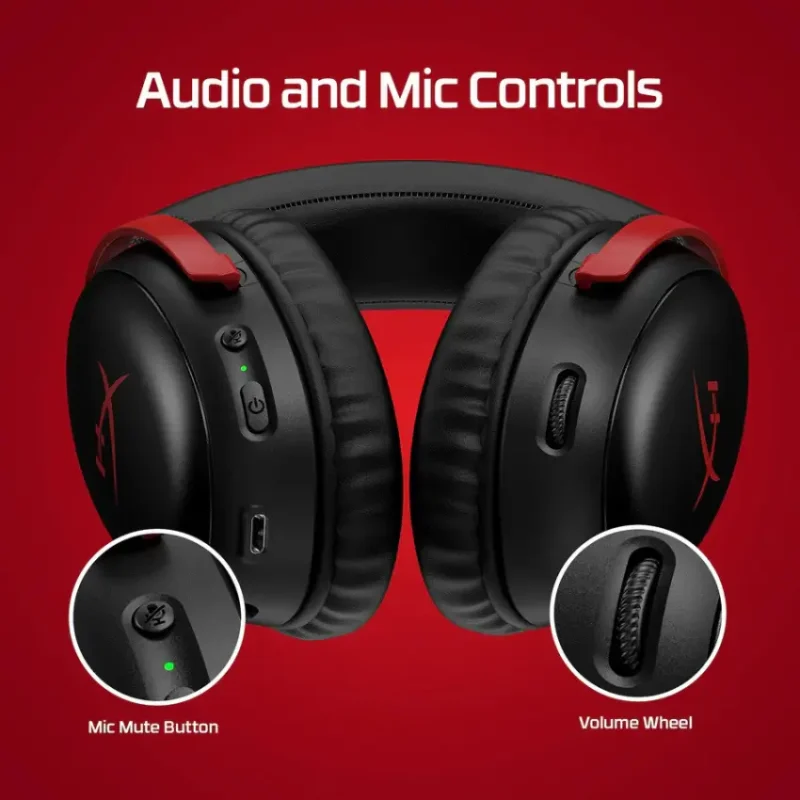 HyperX Cloud III Wireless - Gaming Headset (2)