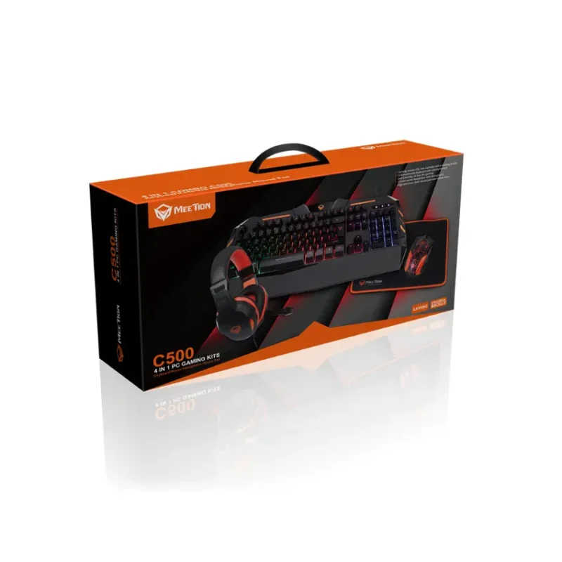 MeeTion C500 4-in-1 Backlit Gaming Combo Kit (6)