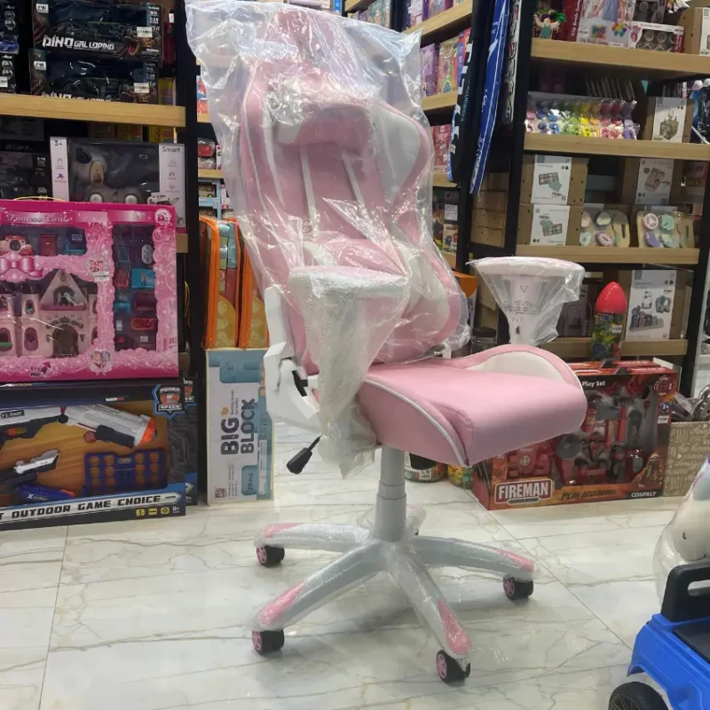 MeeTion CHR16 Cute Pink Racing Gaming E-Sport Chair (2)