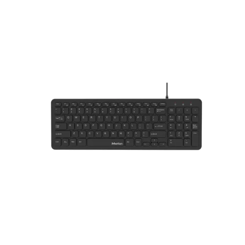 MeeTion K410 USB Ultra-thin Chocolate Keyboard (4)