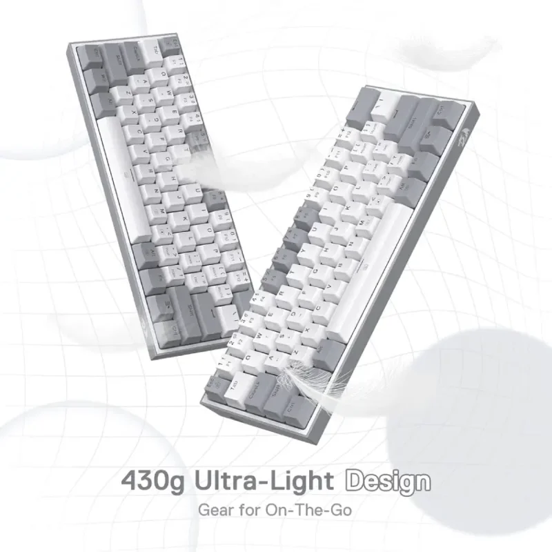 Redragon Fizz K617 RGB Mechanical Gaming Keyboard (1)
