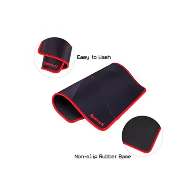 Redragon P012 Mouse Pad with Stitched Edges (1)