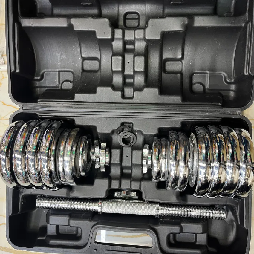 Teloon 30kg Chrome Dumbbell Set – DM-30 in Qatar (3)