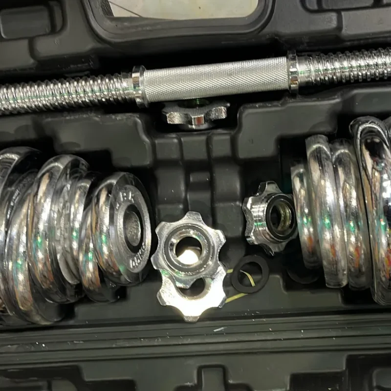 Teloon 30kg Chrome Dumbbell Set – DM-30 in Qatar (4)