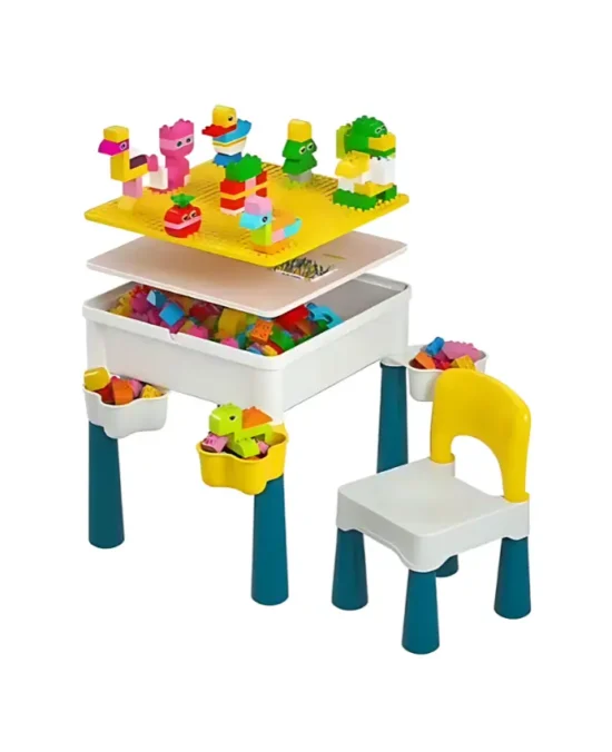 Building Block Table with Storage - 102 Pieces (3)