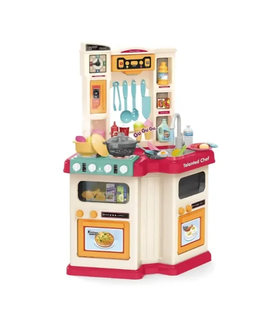 Deluxe Play Kitchen with Lights, Sounds and Real Steam (4)