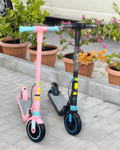 Evercross EV06Q Kids Electric Scooter Pink and Black