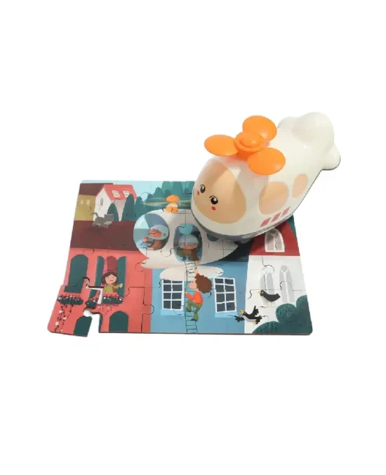TopBright 15-Piece Wooden Puzzles In Helicopter (4)