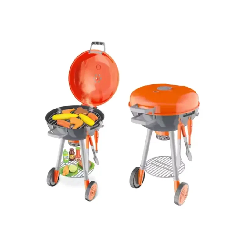 Toy BBQ Set with Sound and Light (2)