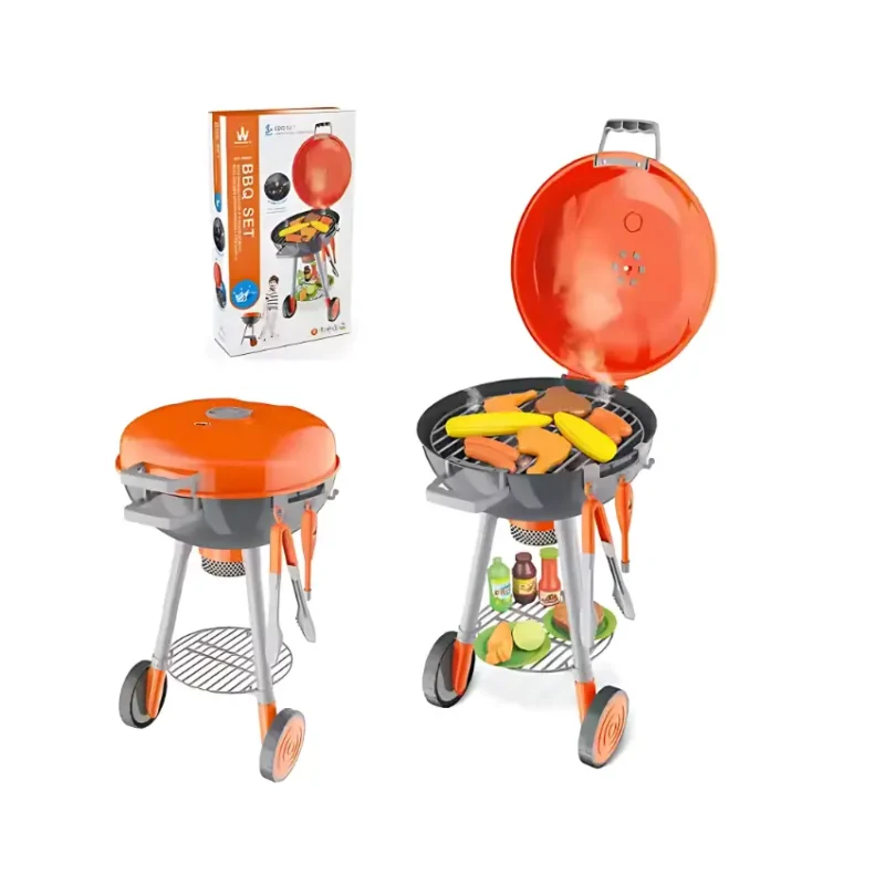 Toy BBQ Set with Sound and Light (6)
