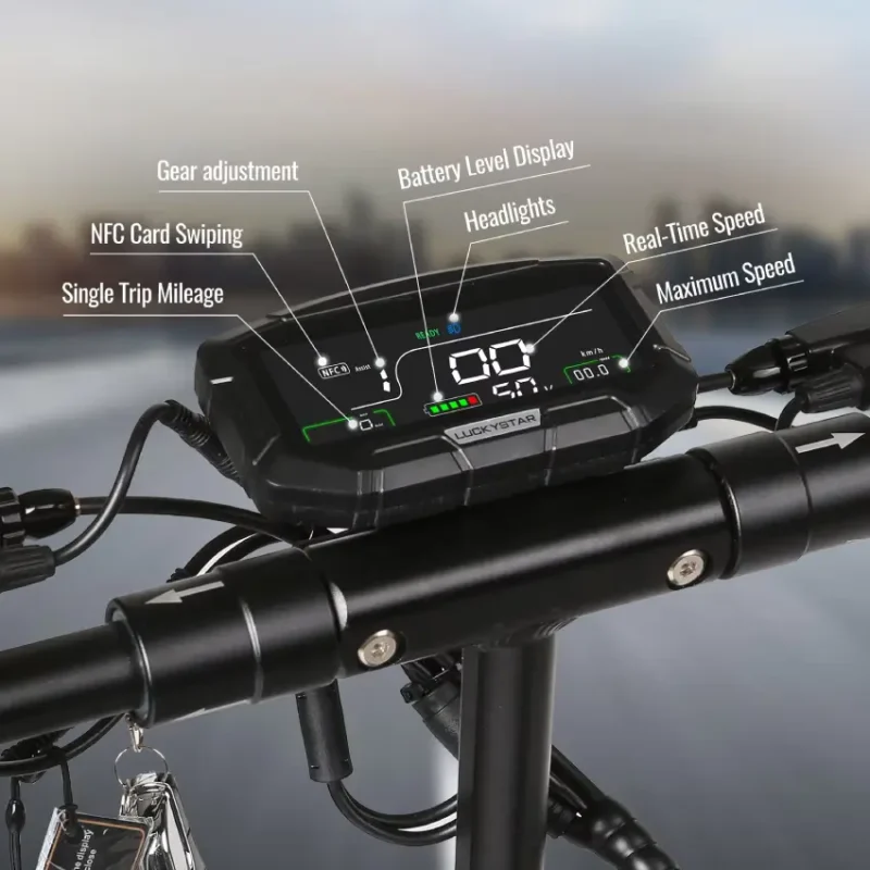 800W Electric Scooter – 50km Range and 50kmh Top Speed (6)