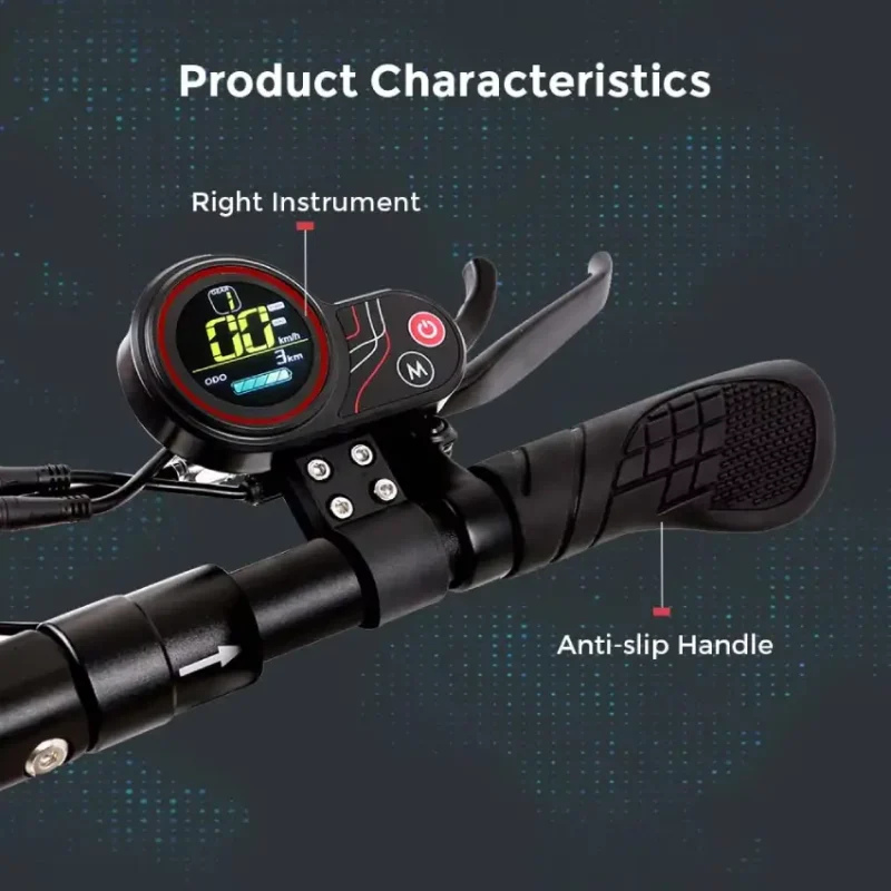 800W Electric Scooter – 50km Range and 50kmh Top Speed (8)