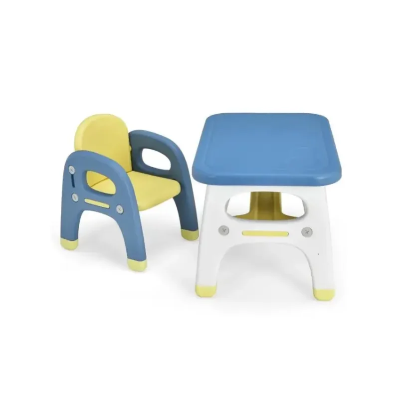 Foldable Kids Study Desk and Chair Set (1)