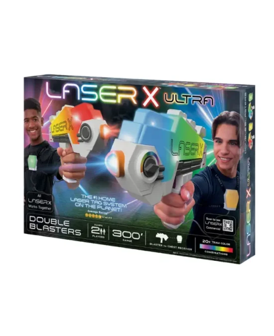 Laser X Ultra Double Blasters 2-Player Laser Tag Game (2)