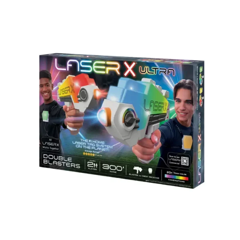 Laser X Ultra Double Blasters 2-Player Laser Tag Game (2)