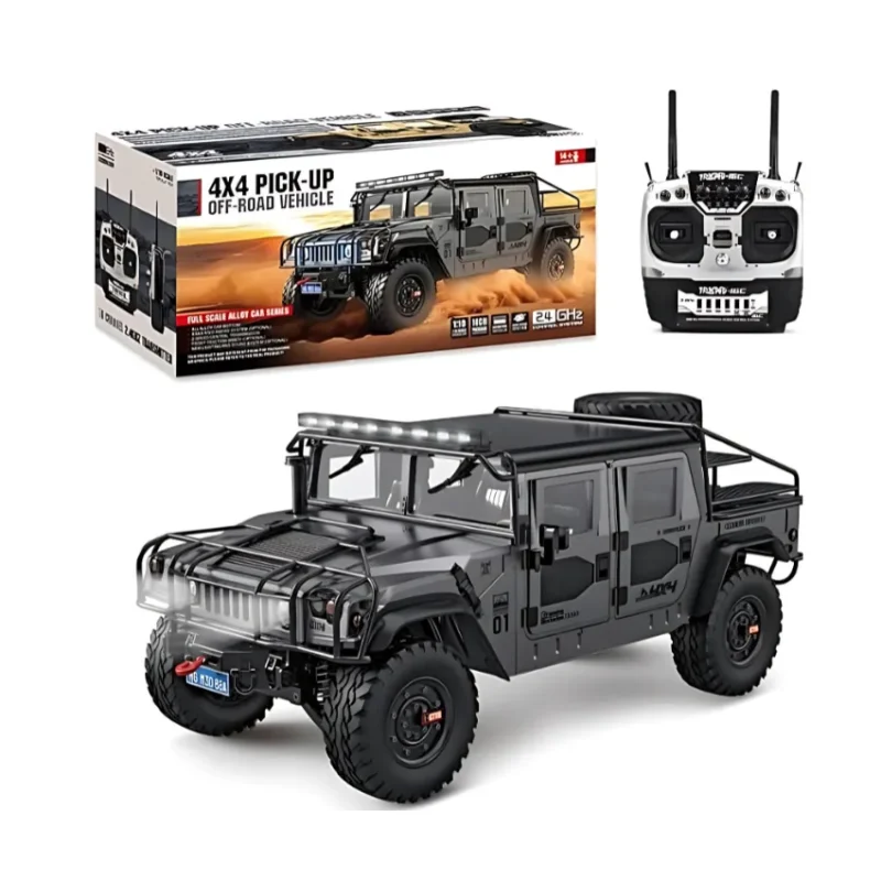 HG P415A 4WD 4x4 Hummer H1 Military Truck RC Car (2)