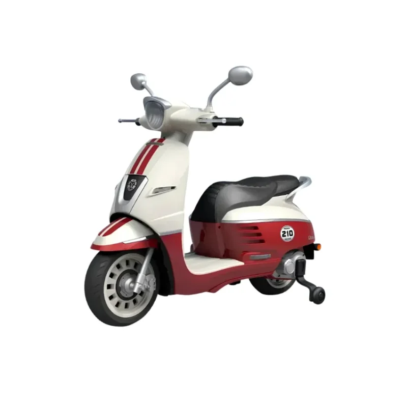 Vespa-Style Ride-On Scooter - GE2308 in Qatar (1)